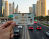 رخصة قيادة بدبي بدون سيارة