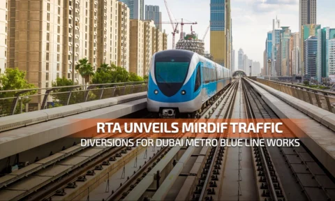 Dubai RTA Unveils Traffic Diversions in Mirdif for Metro Blue Line Works: What Drivers Need to Know