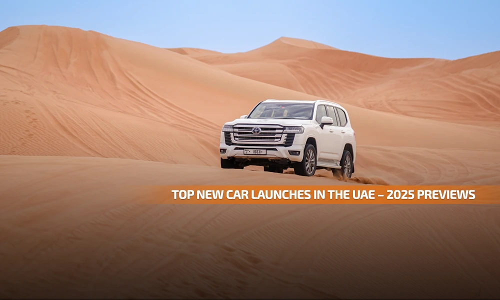 Top New Car Launches in the UAE – 2025 Preview
