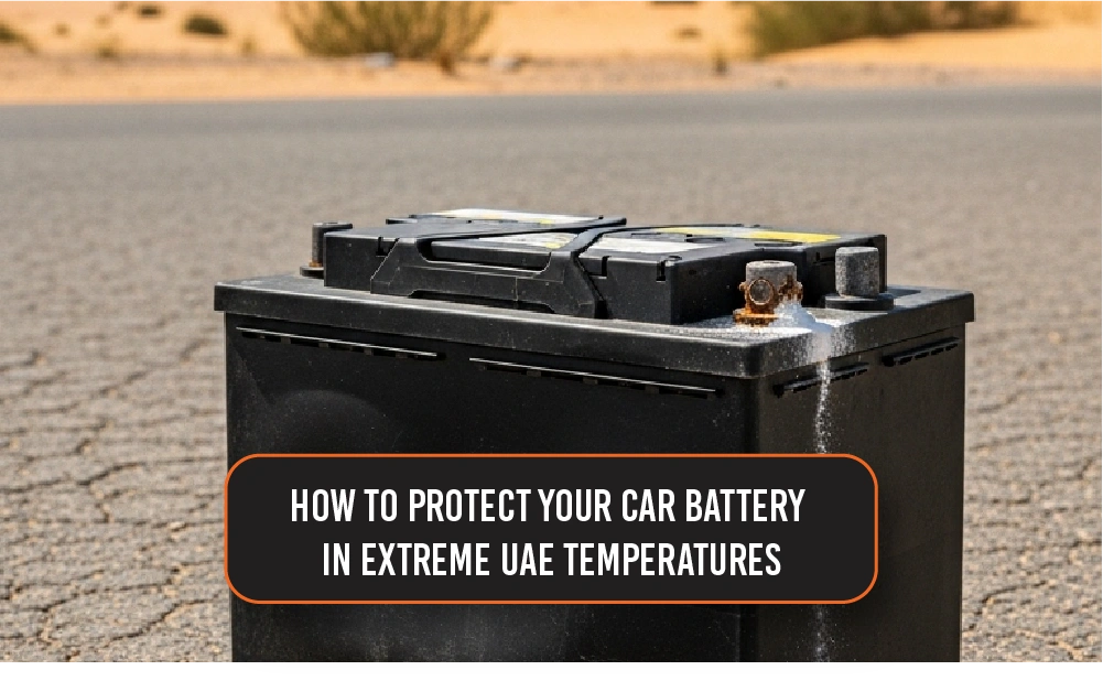 How to Protect Car Battery Life in Dubai Heat | Miss Auto UAE