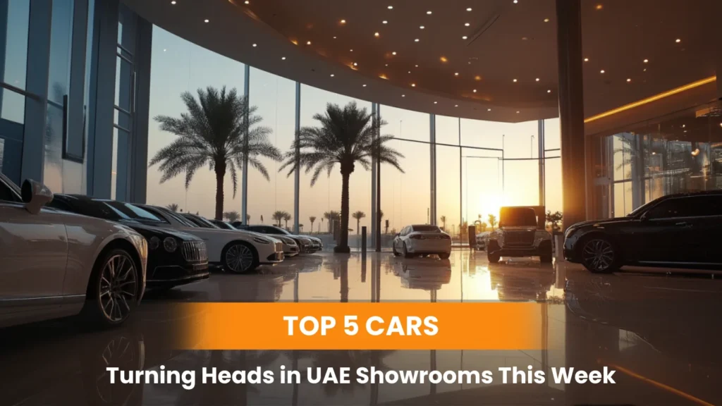 Top 5 Cars Turning Heads in UAE Showrooms This Week