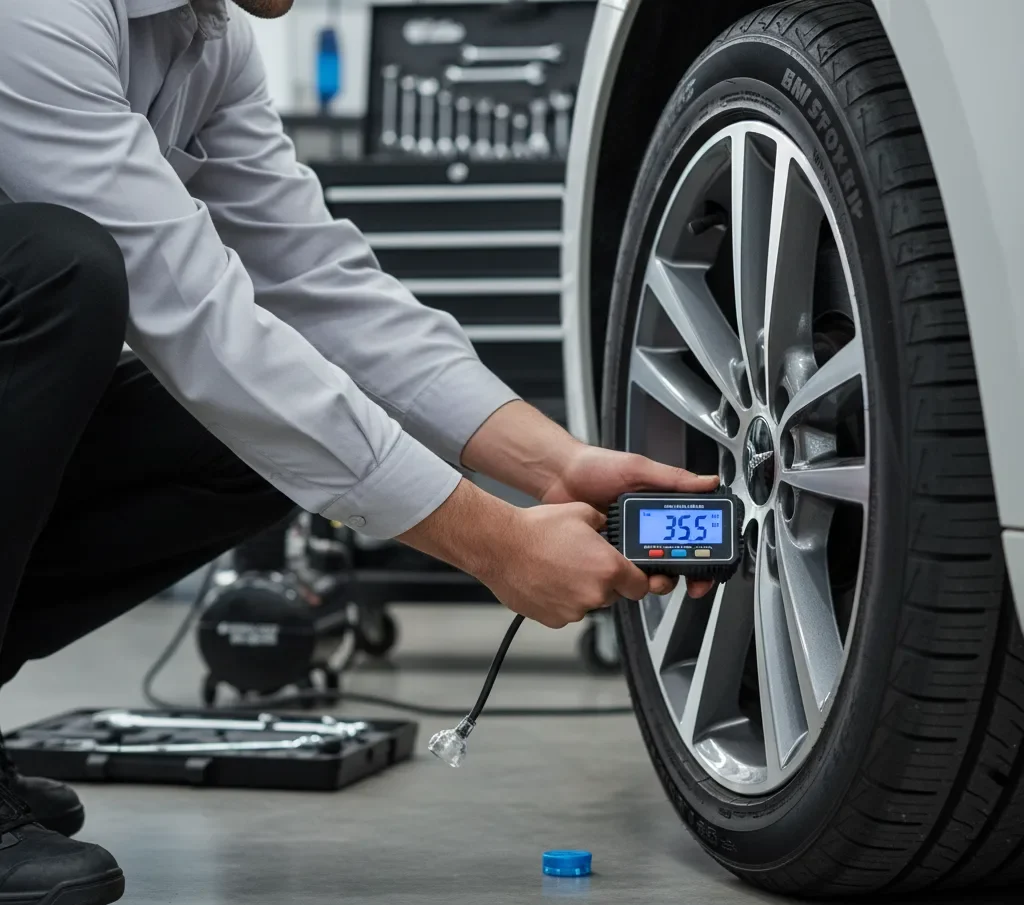 Keep an eye on tyre pressure & vehicle load