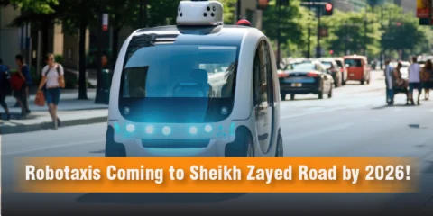 Robotaxis Coming to Sheikh Zayed Road by 2026! blog