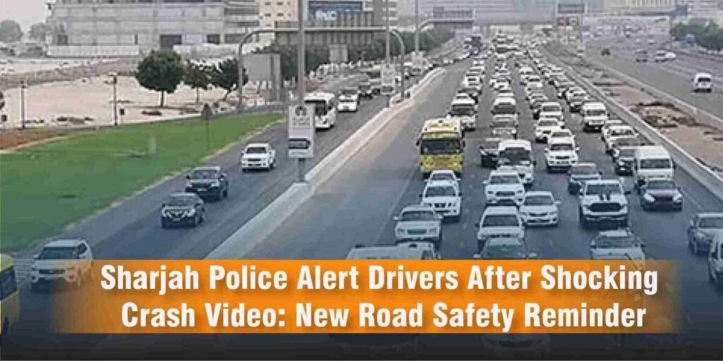 Sharjah Police Alert Drivers After Shocking Crash Video New Road Safety Reminder blog
