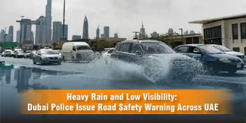 Heavy Rain and Low Visibility: Dubai Police Issue Road Safety Warning Across UAE
