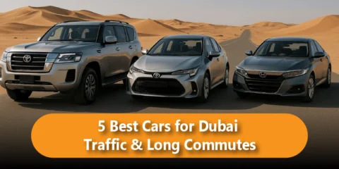 5 Best Cars for Dubai Traffic & Long Commutes