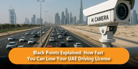 Black Points Explained: How Fast You Can Lose Your UAE Driving License