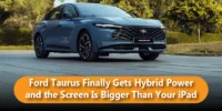 Ford Taurus Finally Gets Hybrid Power and the Screen Is Bigger Than Your iPad