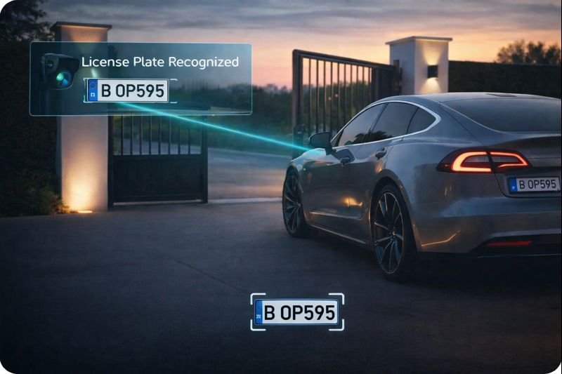 Number Plate Recognition Gate Opener The Future of Smart and Secure Access Control