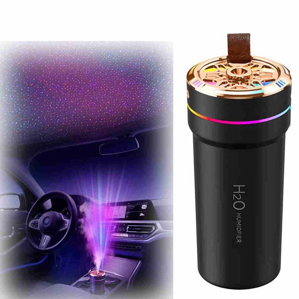 PINKE Portable Car Diffuser and Humidifier