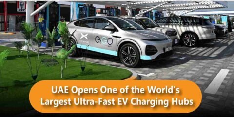 UAE Opens One of the World’s Largest Ultra-Fast EV Charging Hubs