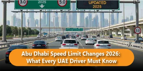 Abu Dhabi Speed Limit Changes 2026: What Every UAE Driver Must Know