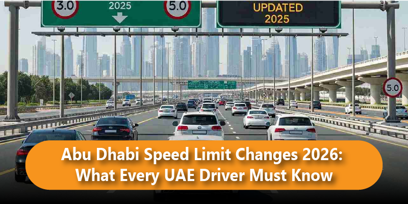 Abu Dhabi Speed Limit Changes 2026: What Every UAE Driver Must Know