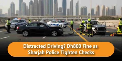 Distracted Driving Alert: Dh800 Fine as Sharjah Police Tighten Traffic Checks