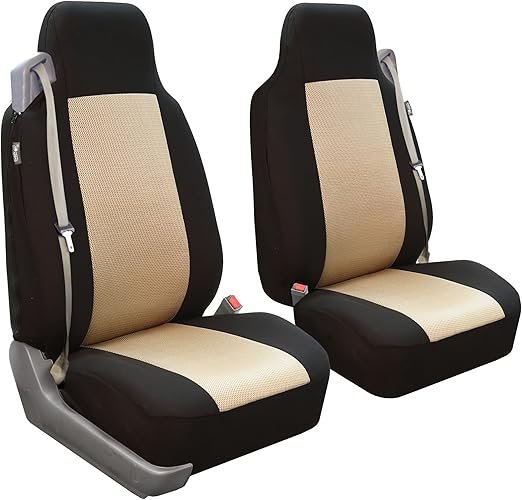 FH Group Front Set Cloth Car Seat Covers