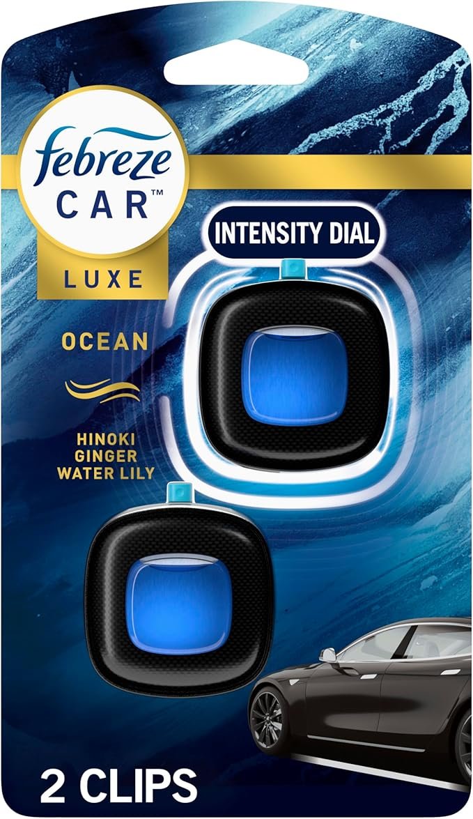 Febreze Car Ocean Scent Air Freshener Vent Clip