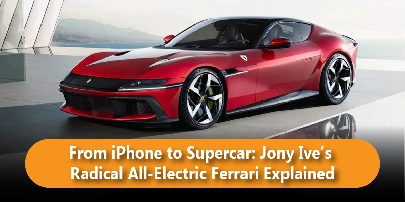 From iPhone to Supercar: Jony Ive’s Radical All-Electric Ferrari Explained