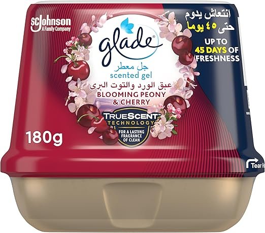 Glade Blooming Peony & Cherry Scented Gel Air Freshener