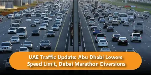 UAE Traffic Update: Abu Dhabi Lowers Speed Limit, Dubai Marathon Diversions
