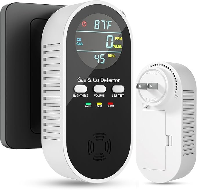 5-in-1 Carbon Monoxide & Gas Detector