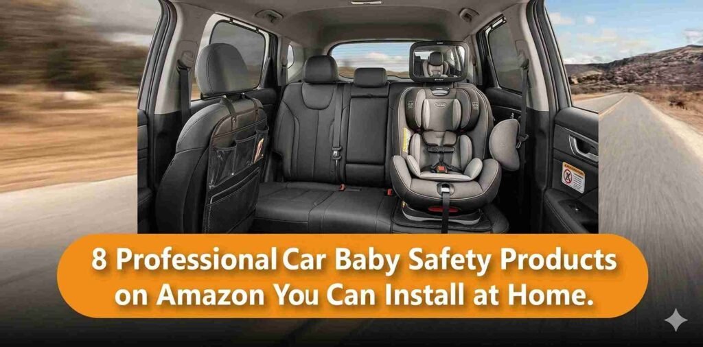 8 Professional Car Baby Safety Products on Amazon You Can Install at Home.