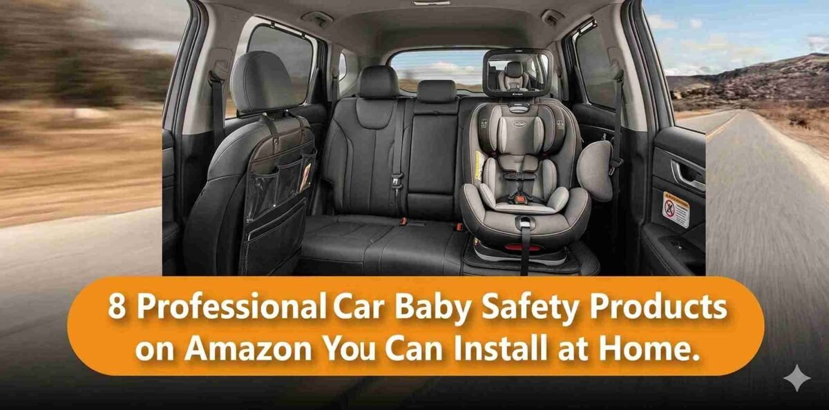 8 Professional Car Baby Safety Products on Amazon You Can Install at Home.