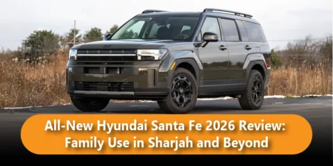 All-New Hyundai Santa Fe 2026 Review Family Use in Sharjah and Beyond