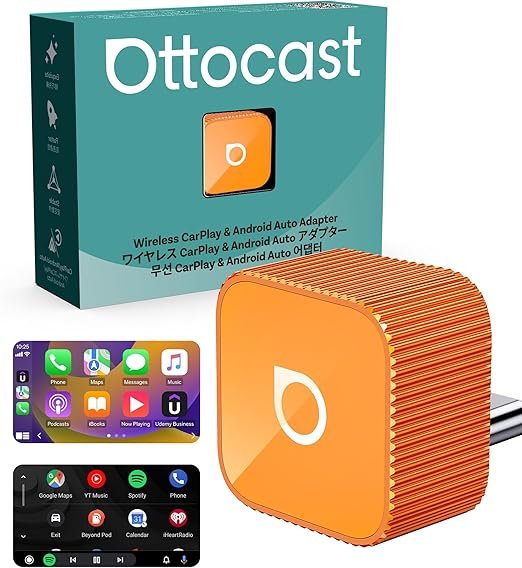 Ottocast Mini Cube 3.0 Wireless CarPlay Adapter