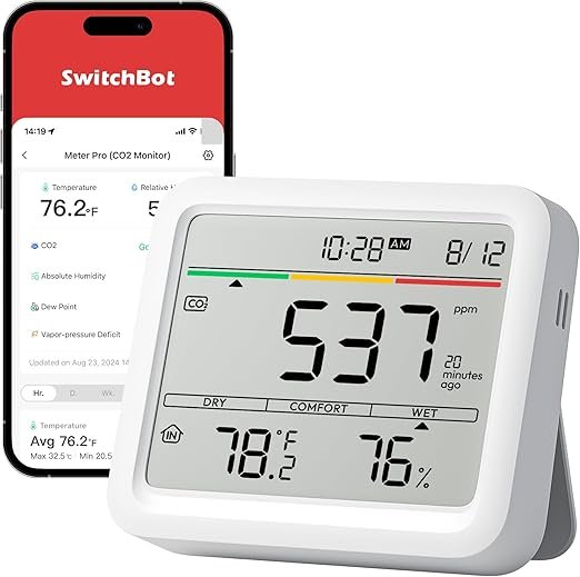 SwitchBot Meter Pro CO2 6-in-1