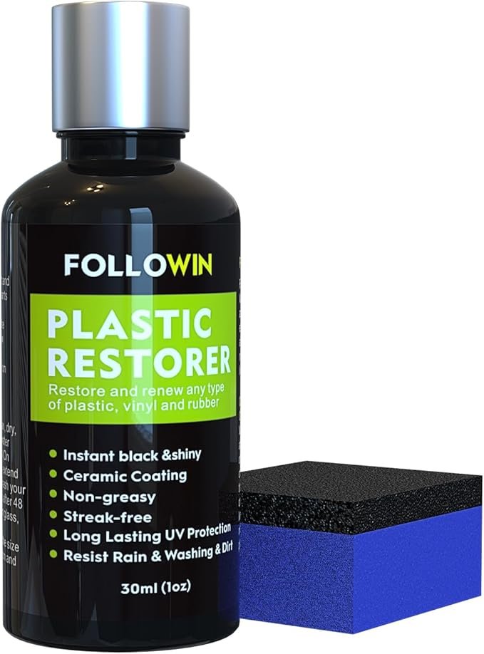 FOLLOWIN Plastic Restorer Ceramic Coating Trim Restore