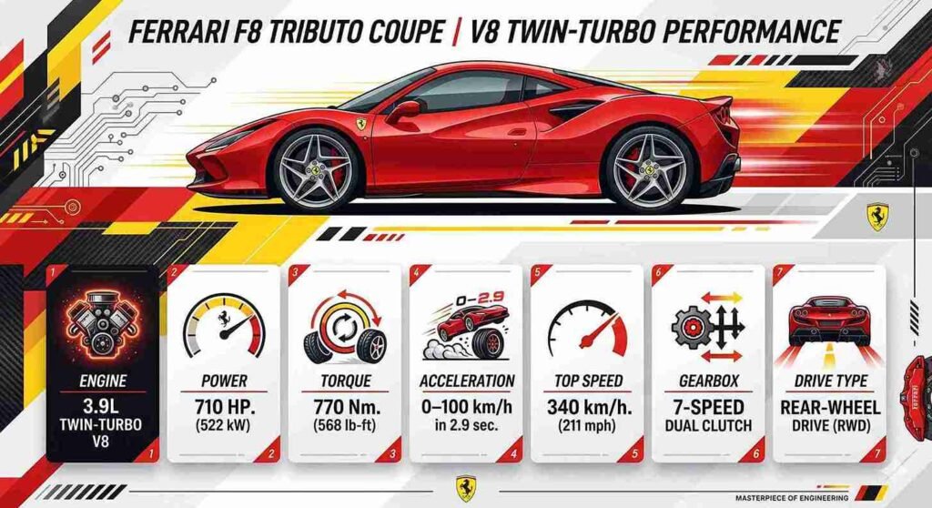 Ferrari F8 Tributo V12 Coupe