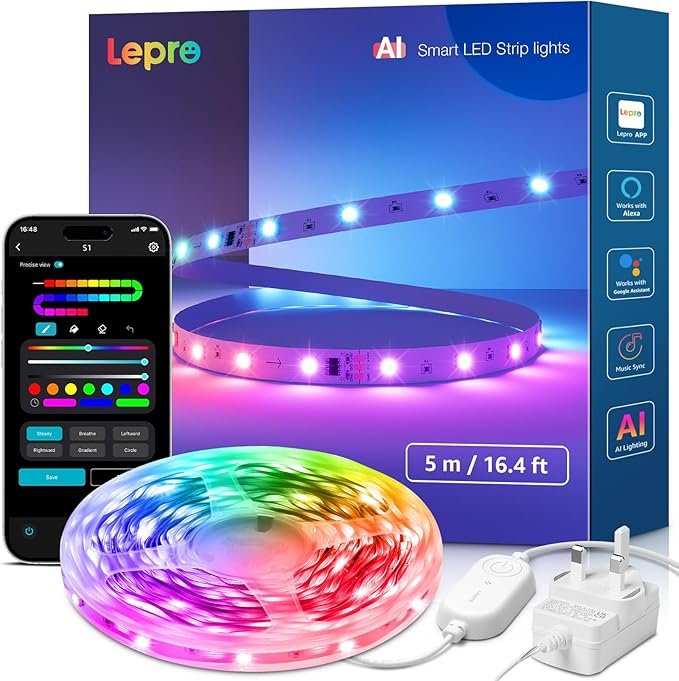 Lepro S1 AI Smart Rainbow LED Strip Light