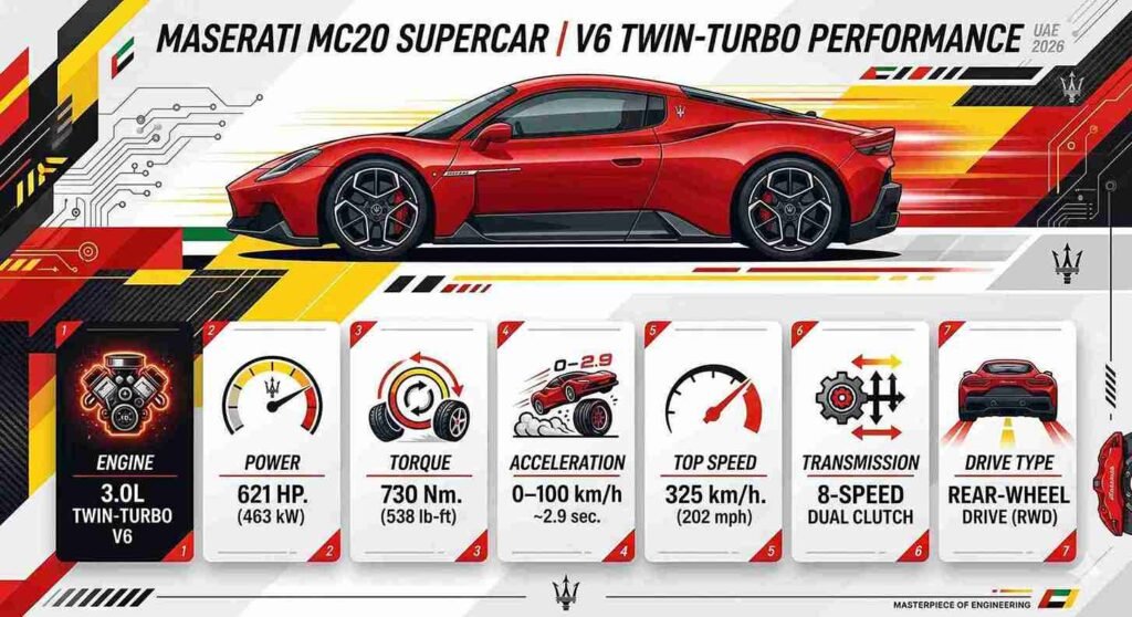Maserati MC20 Supercar UAE 2026
