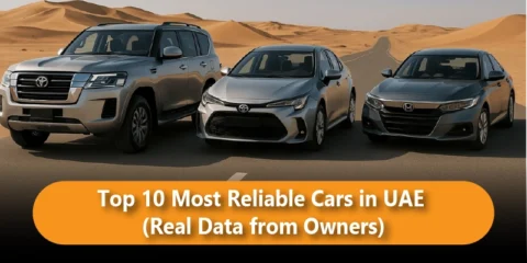 Top 10 Most Reliable Cars in UAE (Real Data from Owners)