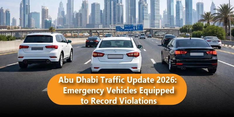 Abu Dhabi Traffic Update 2026: Emergency Vehicles Equipped to Record Violations