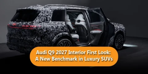 Audi Q9 2027 Interior First Look: A New Benchmark in Luxury SUVs