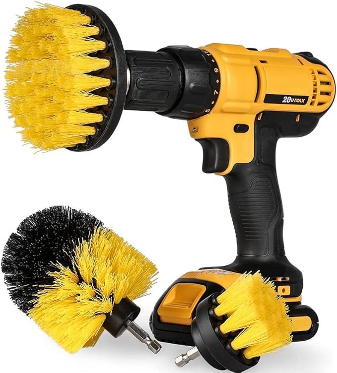Auto Detailing Drill Brush Set