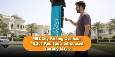 MBZ City Parking Overhaul: 10,205 Paid Spots Introduced Starting May 6