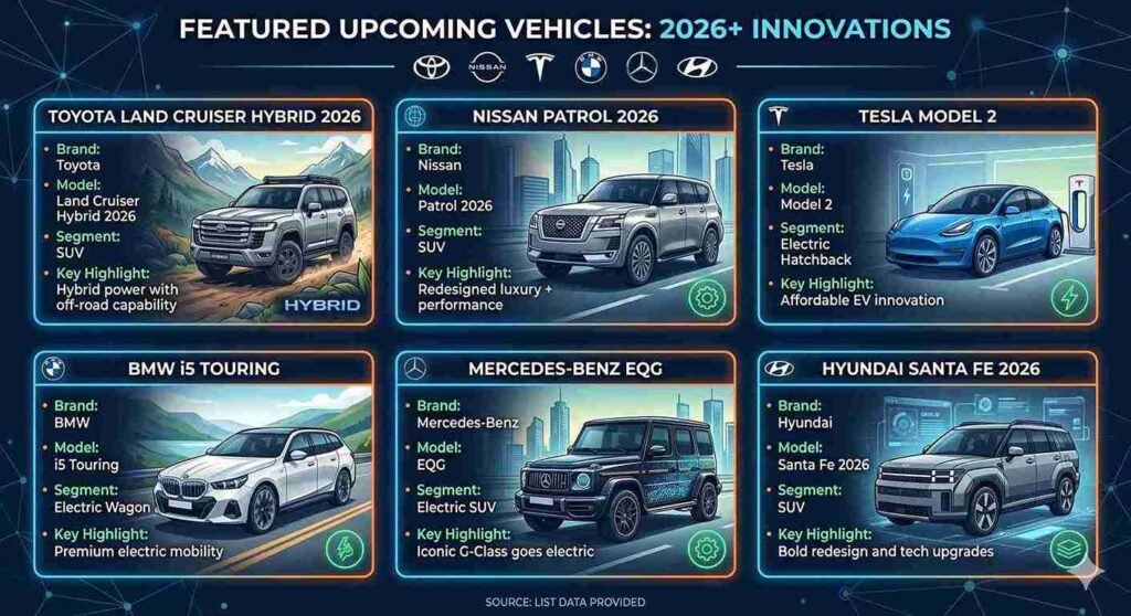 Upcoming Cars UAE 2026